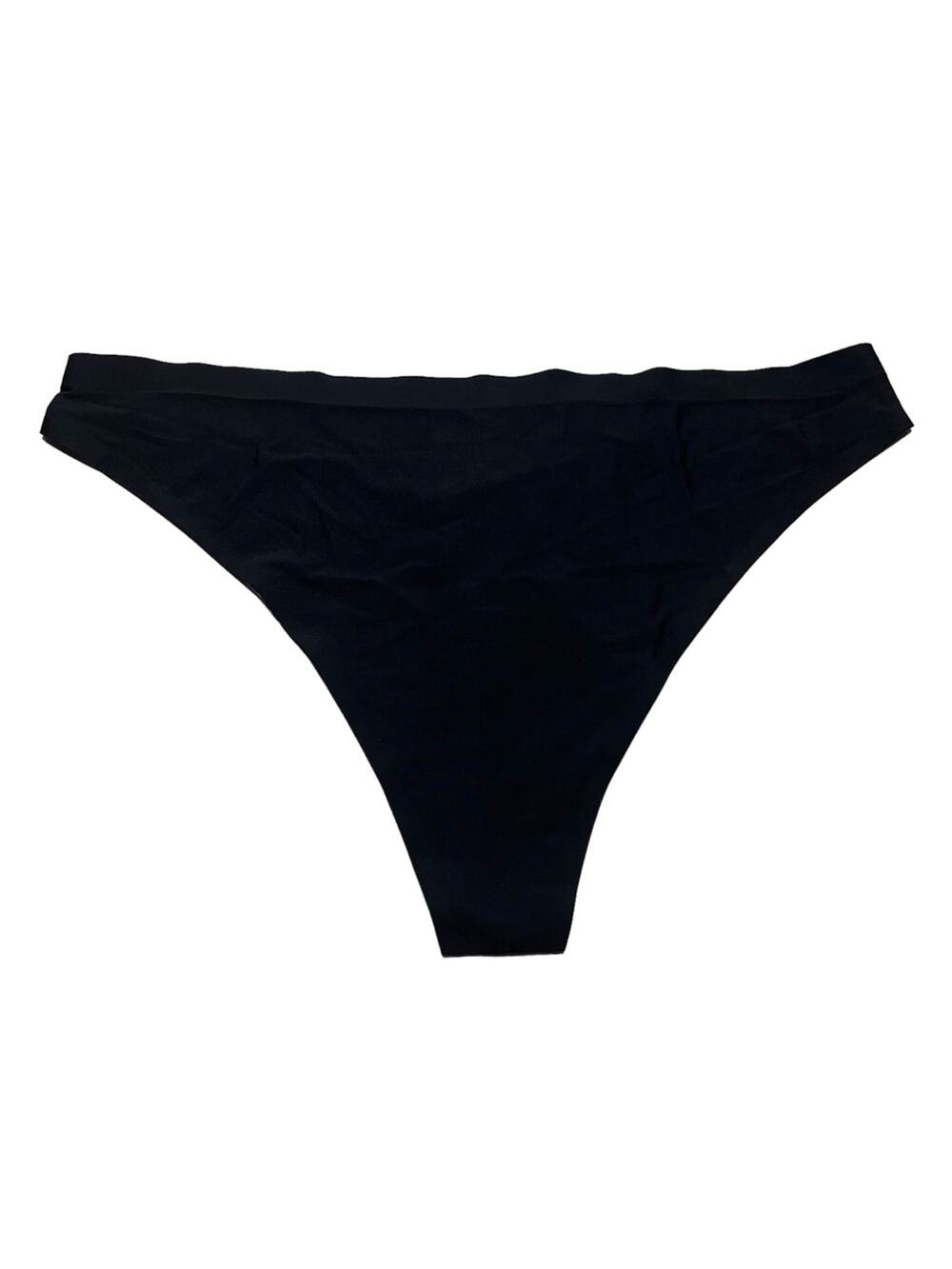Cheek Boss Thong Black Size 2XL